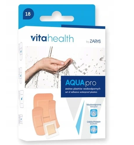 VitaHealth AQUApro Zestaw plastrow wodoodpornych_A18