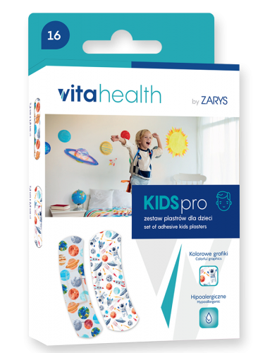 Zestaw plastrów dziecięcych KIDSpro Vitahealth - boys